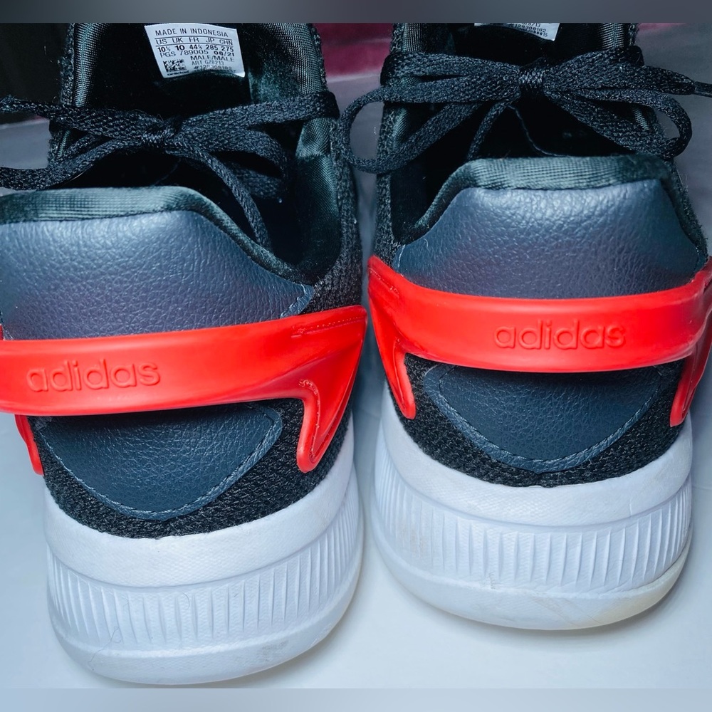 Adidas Men’s Black And Red Lite Racer 2.0, 10.5